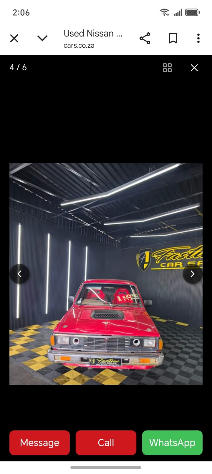1988 Nissan 1400/V8